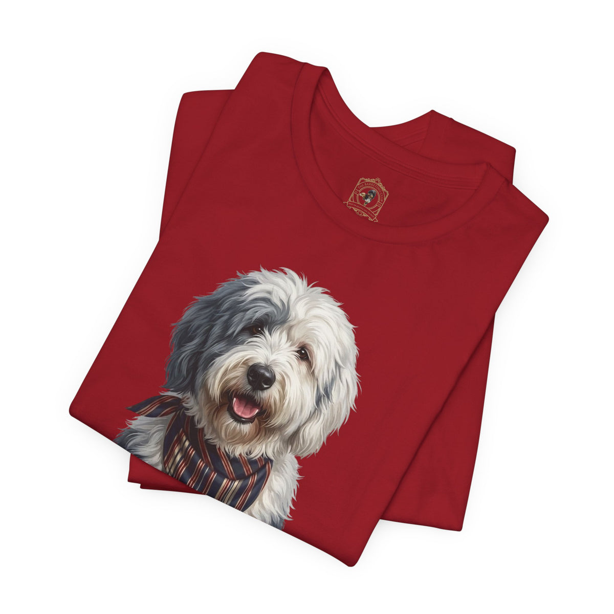 The 1776 Club Old English Sheepdog Portrait Tee