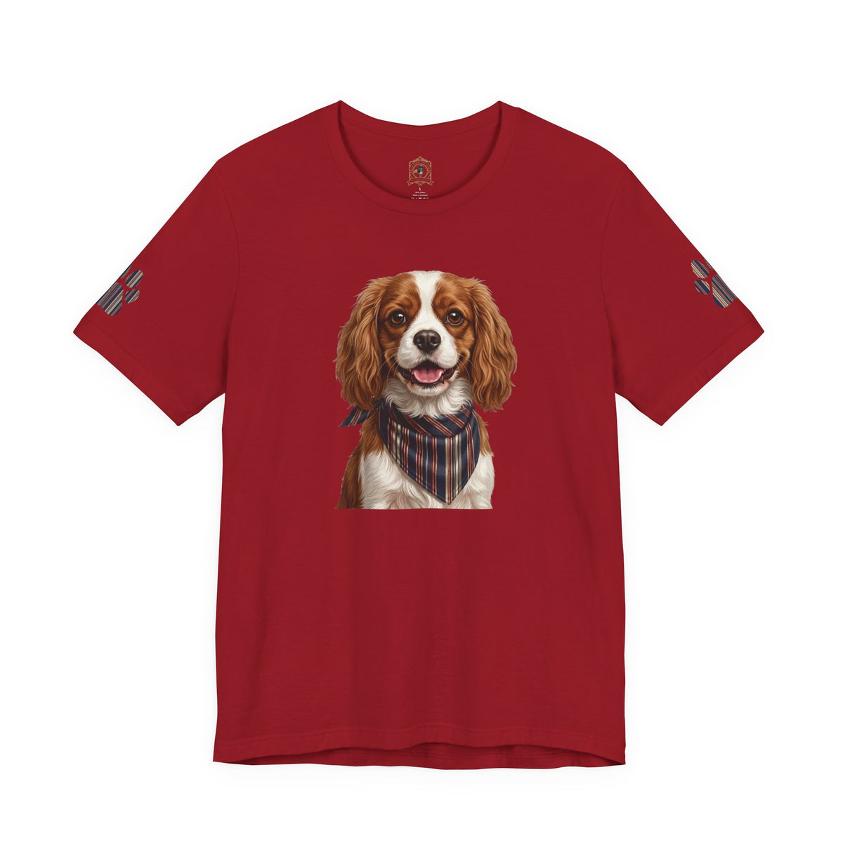 The 1776 Club Cavalier King Charles Spaniel Portrait Tee