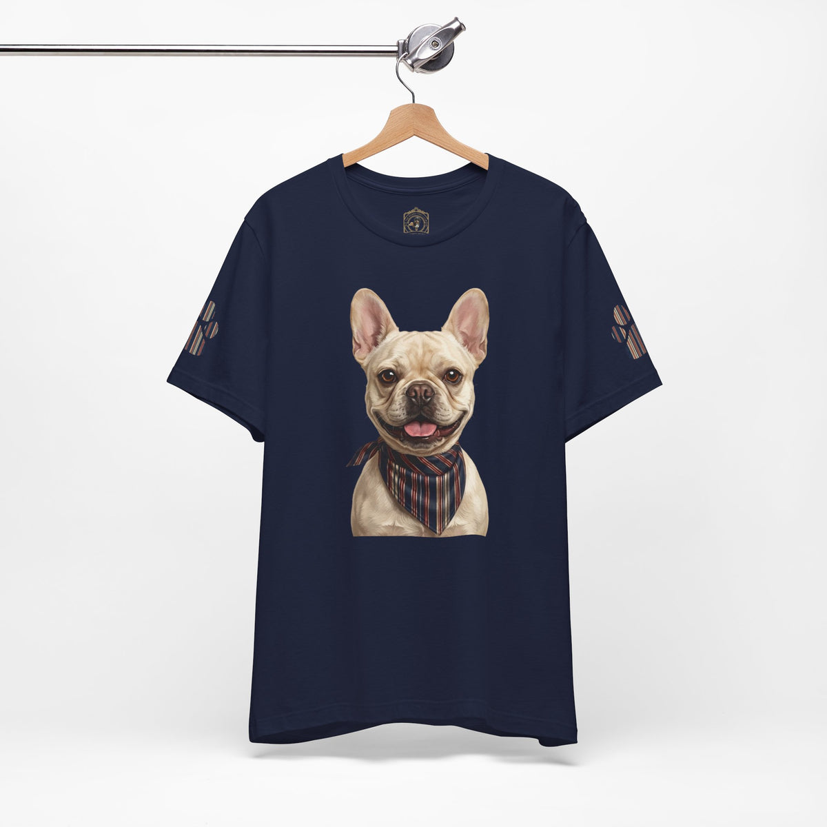 The 1776 Club Cream French Bulldog Portrait Tee