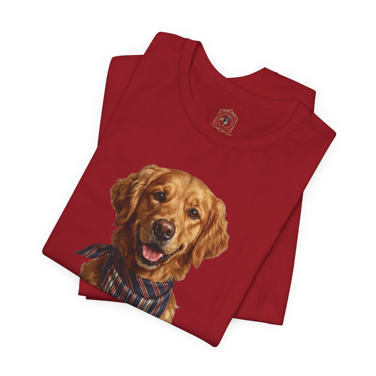 The 1776 Club Golden Retriever Portrait Tee