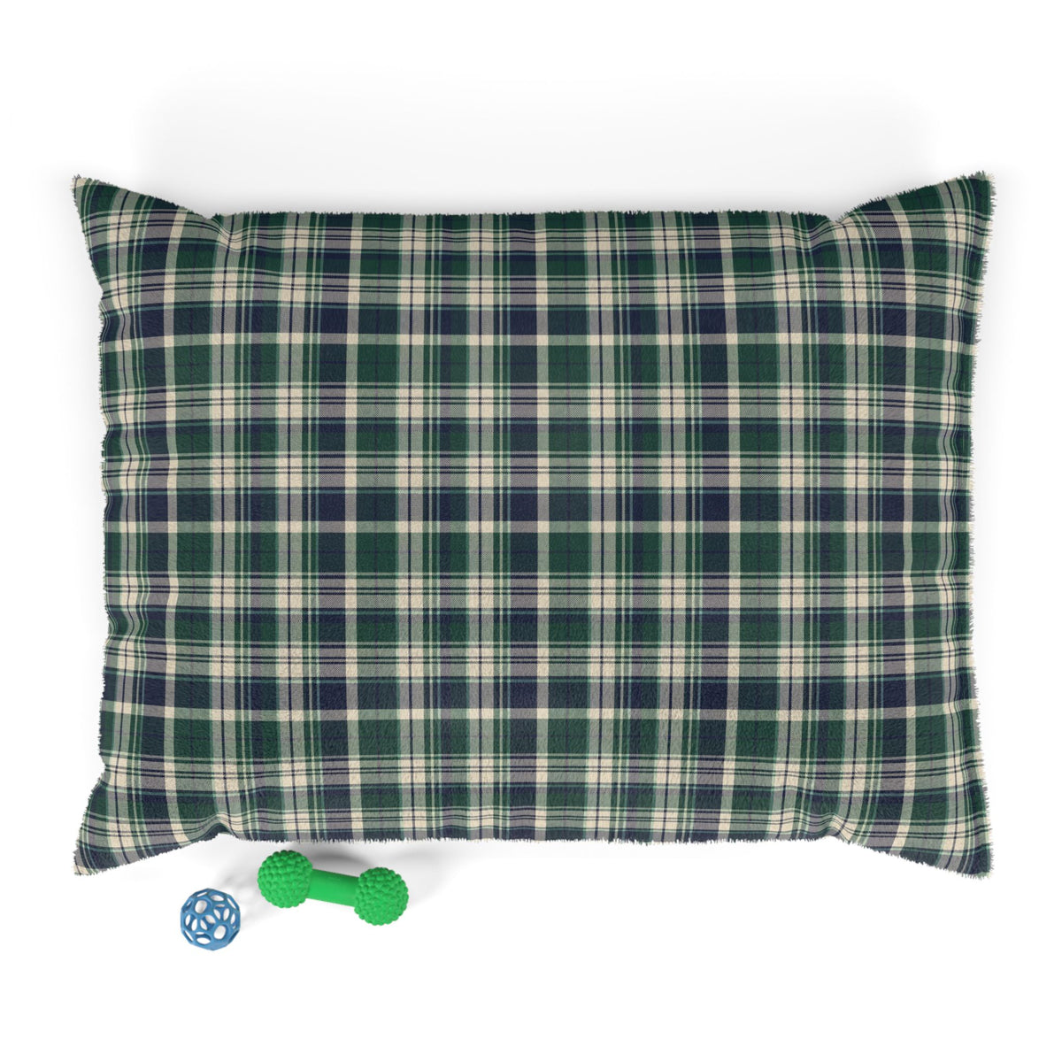 Plaid Dog Bed | Navy | Country Estate Collection