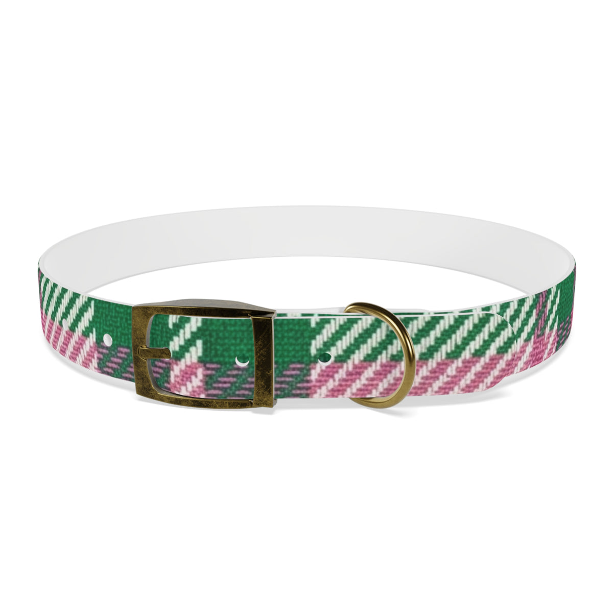 The Dog Mom Club Tartan Collar