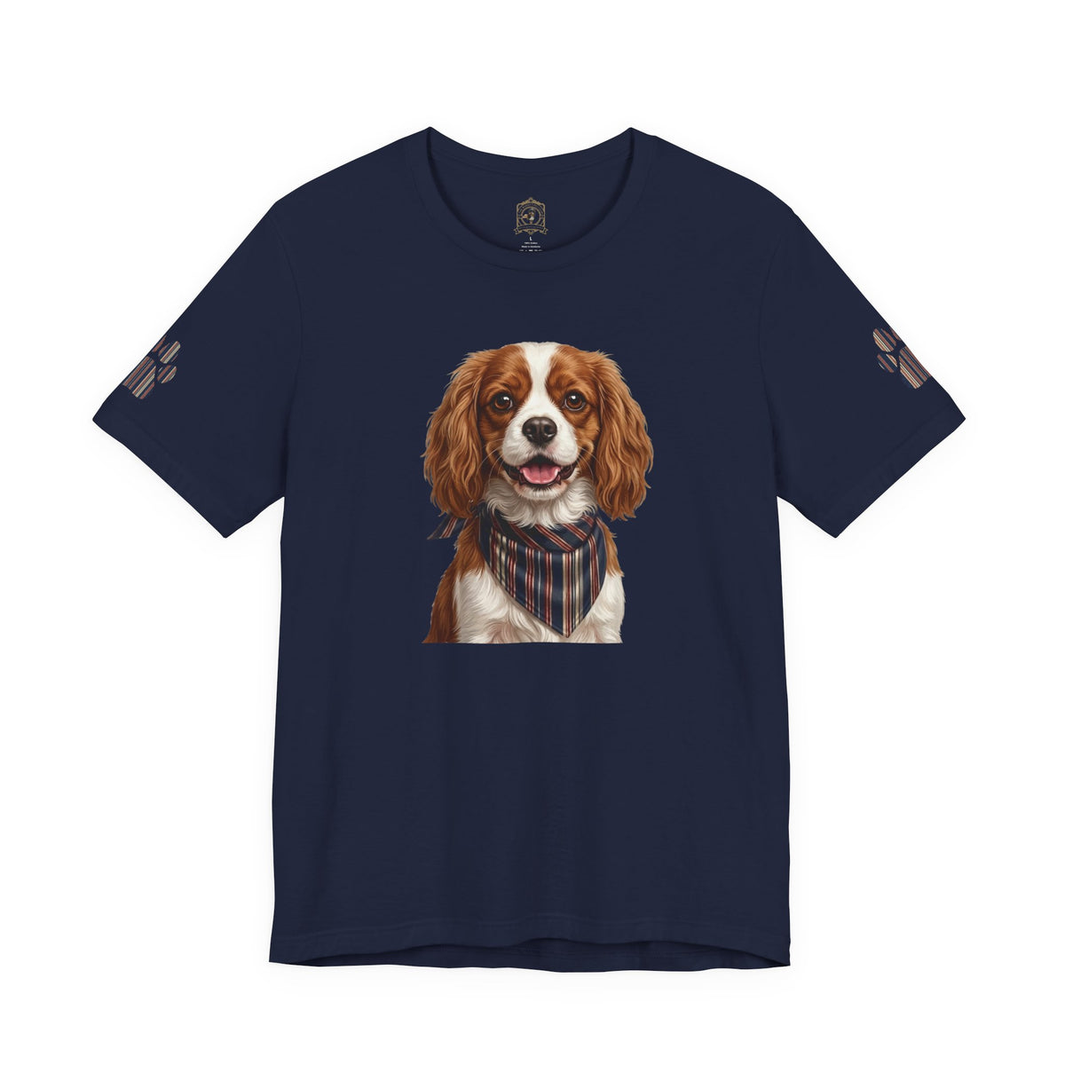 The 1776 Club Cavalier King Charles Spaniel Portrait Tee