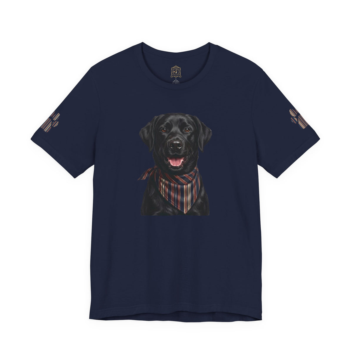 The 1776 Club Black Labrador Portrait Tee