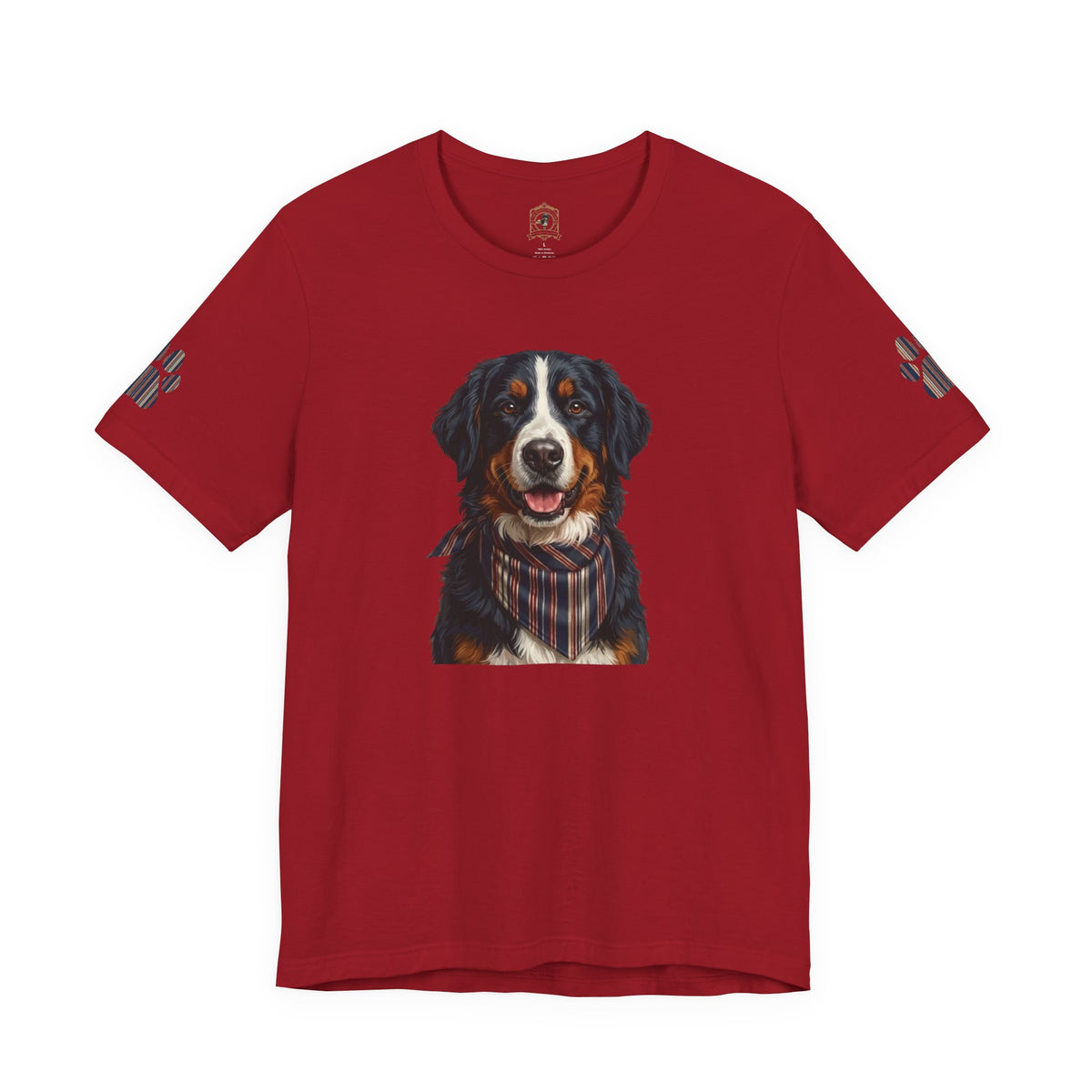 The 1776 Club Bernese Mountain Dog Portrait Tee