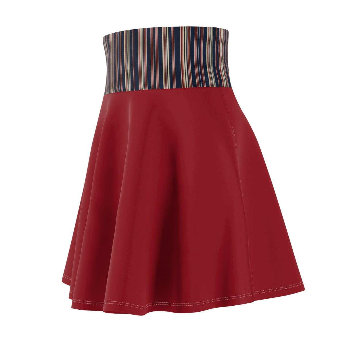 The 1776 Club Skater Skirt | Canvas Red