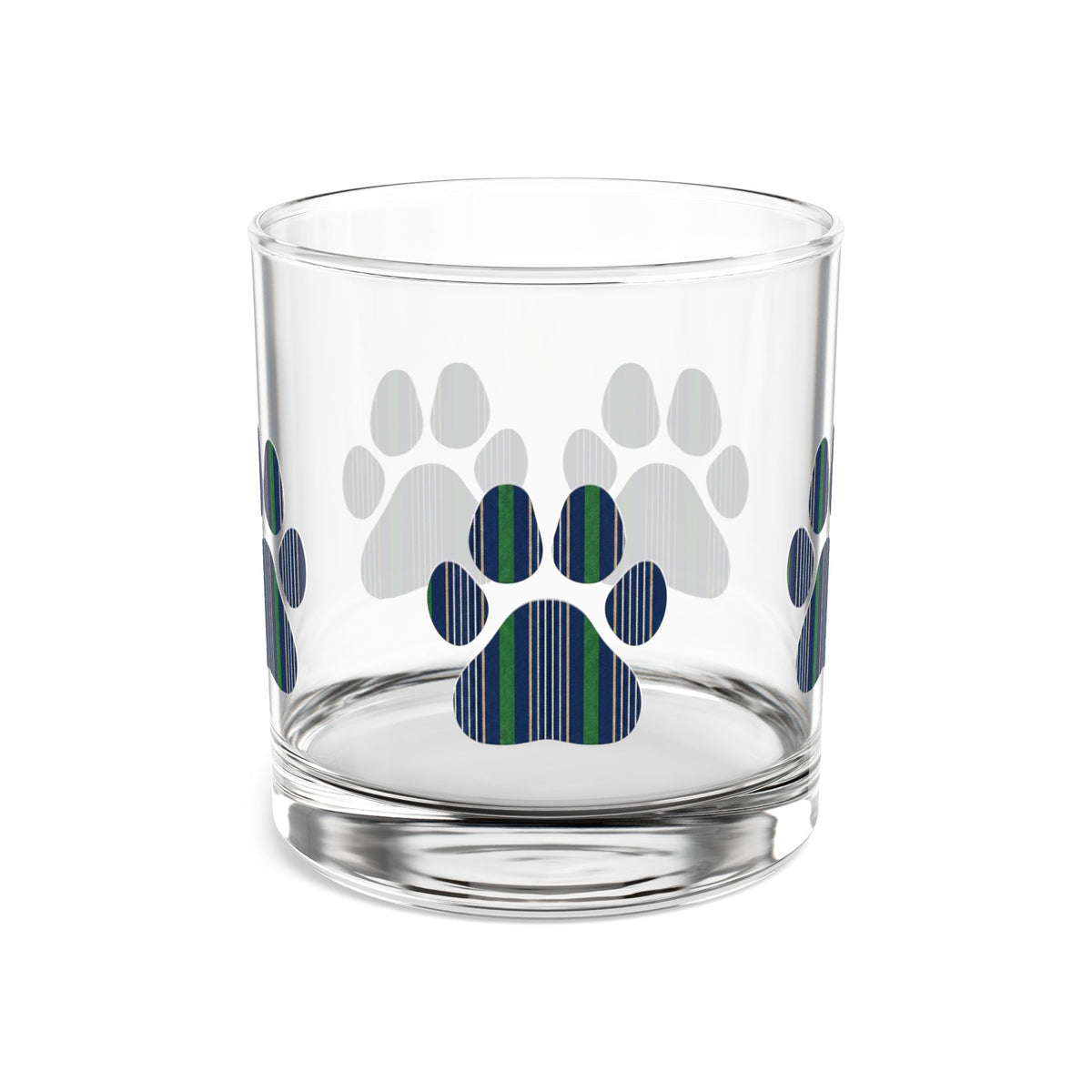 The Dog Dad Club Rocks Glass