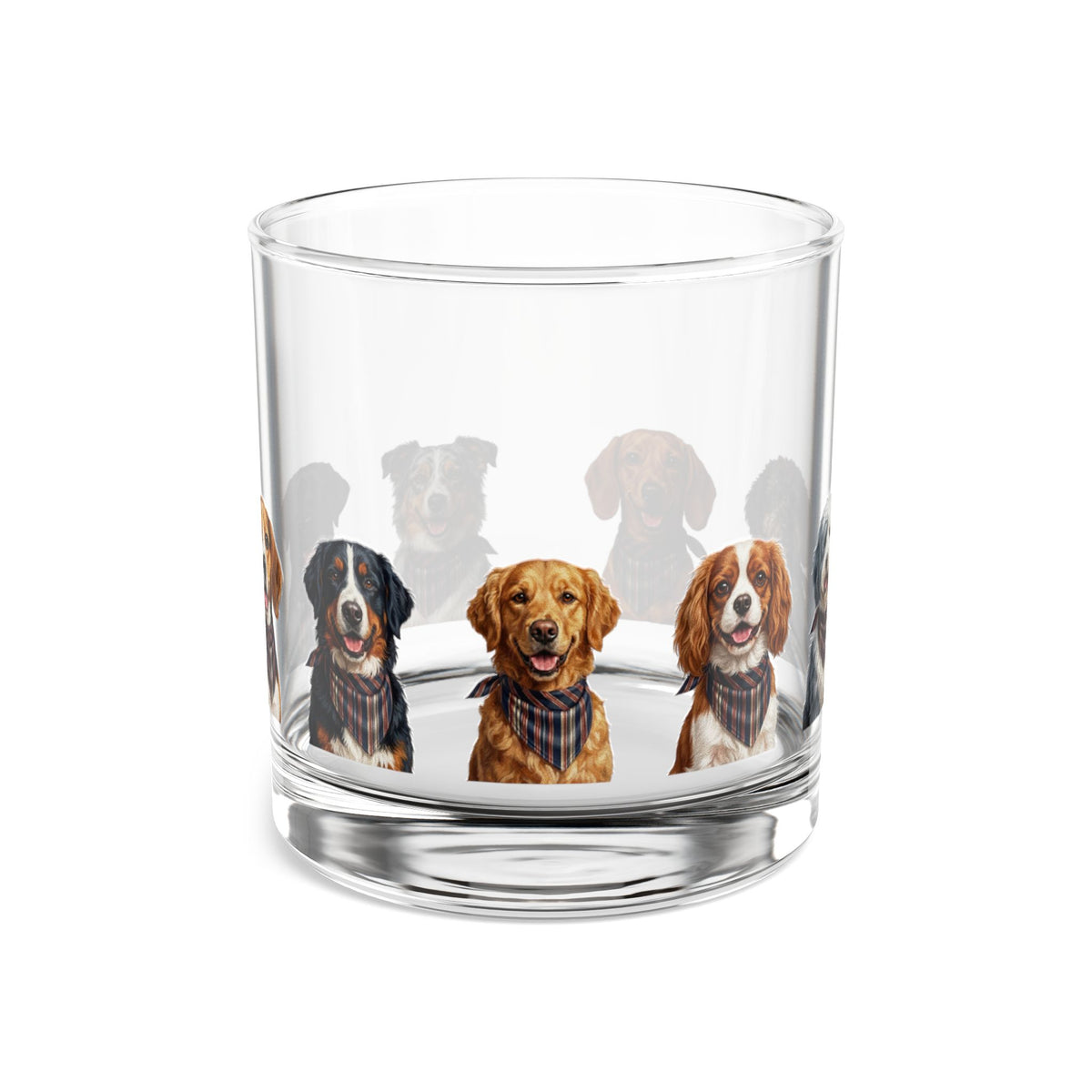 The 1776 Club Rocks Glass - Dog Portraits