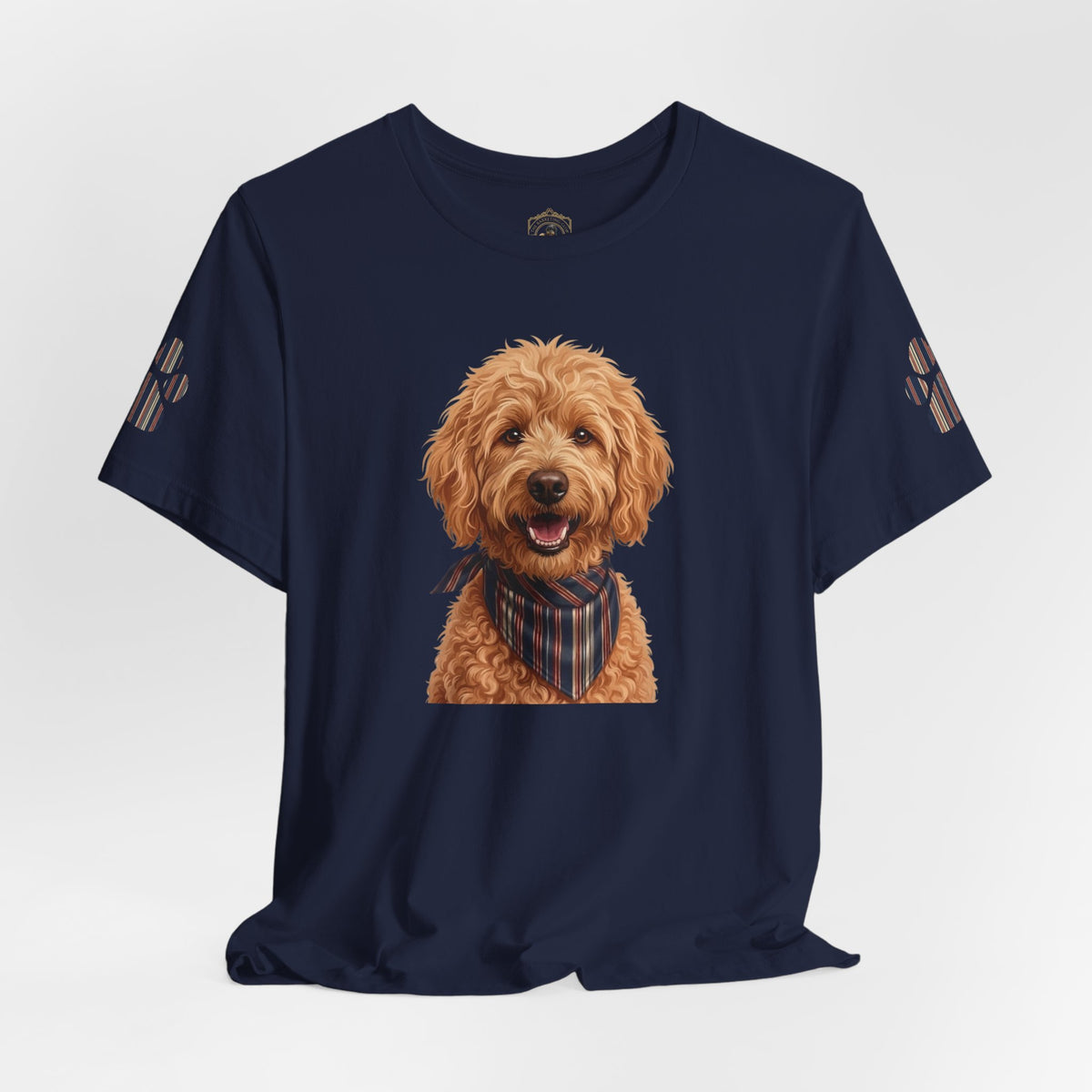 The 1776 Club Goldendoodle Portrait Tee