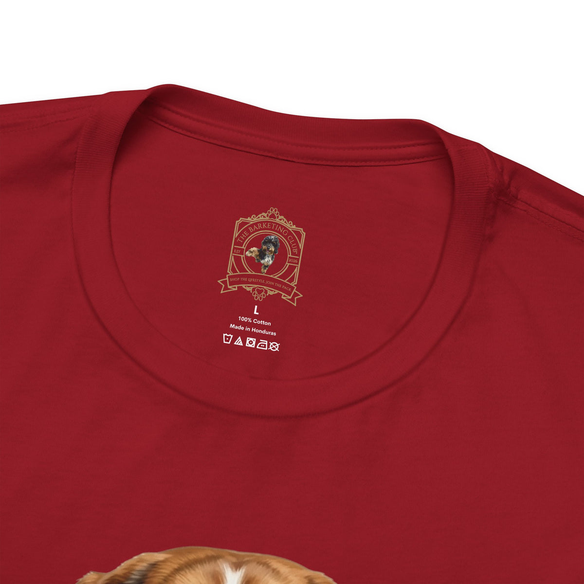 The 1776 Club Beagle Portrait Tee
