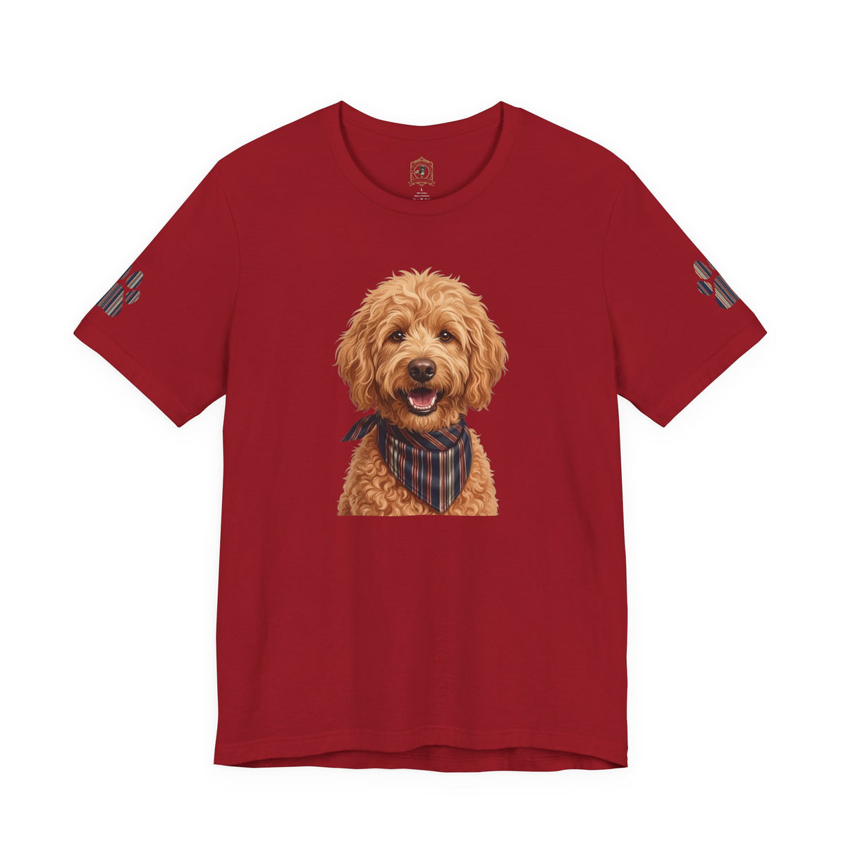 The 1776 Club Goldendoodle Portrait Tee