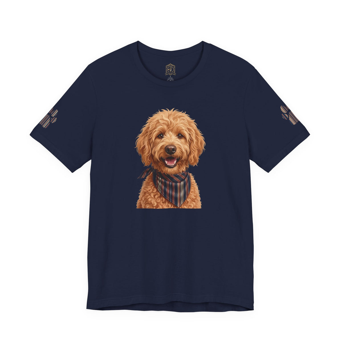 The 1776 Club Goldendoodle Portrait Tee