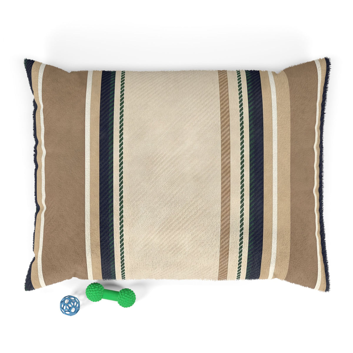 Colonial Stripe Lounge Bed | Sand