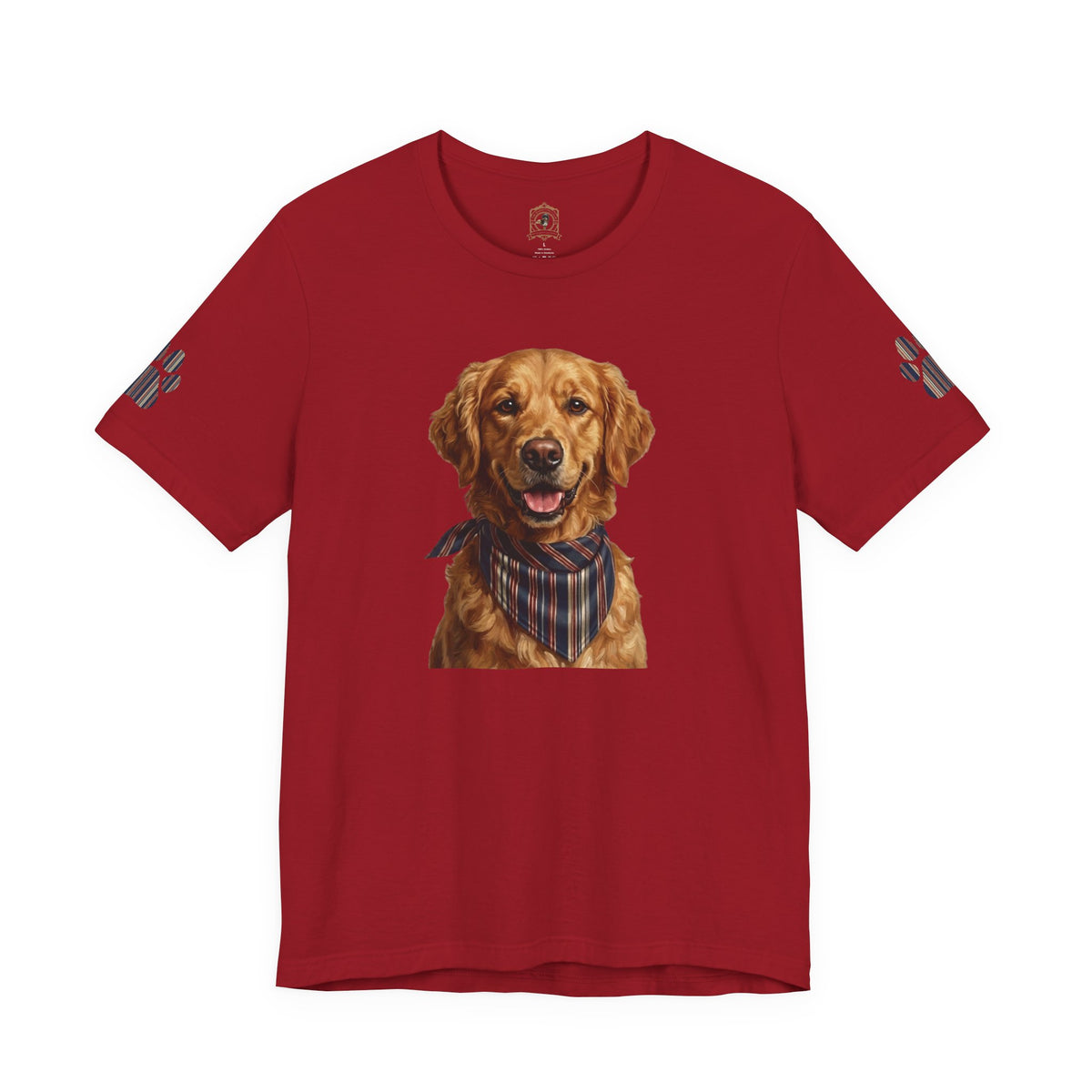 The 1776 Club Golden Retriever Portrait Tee