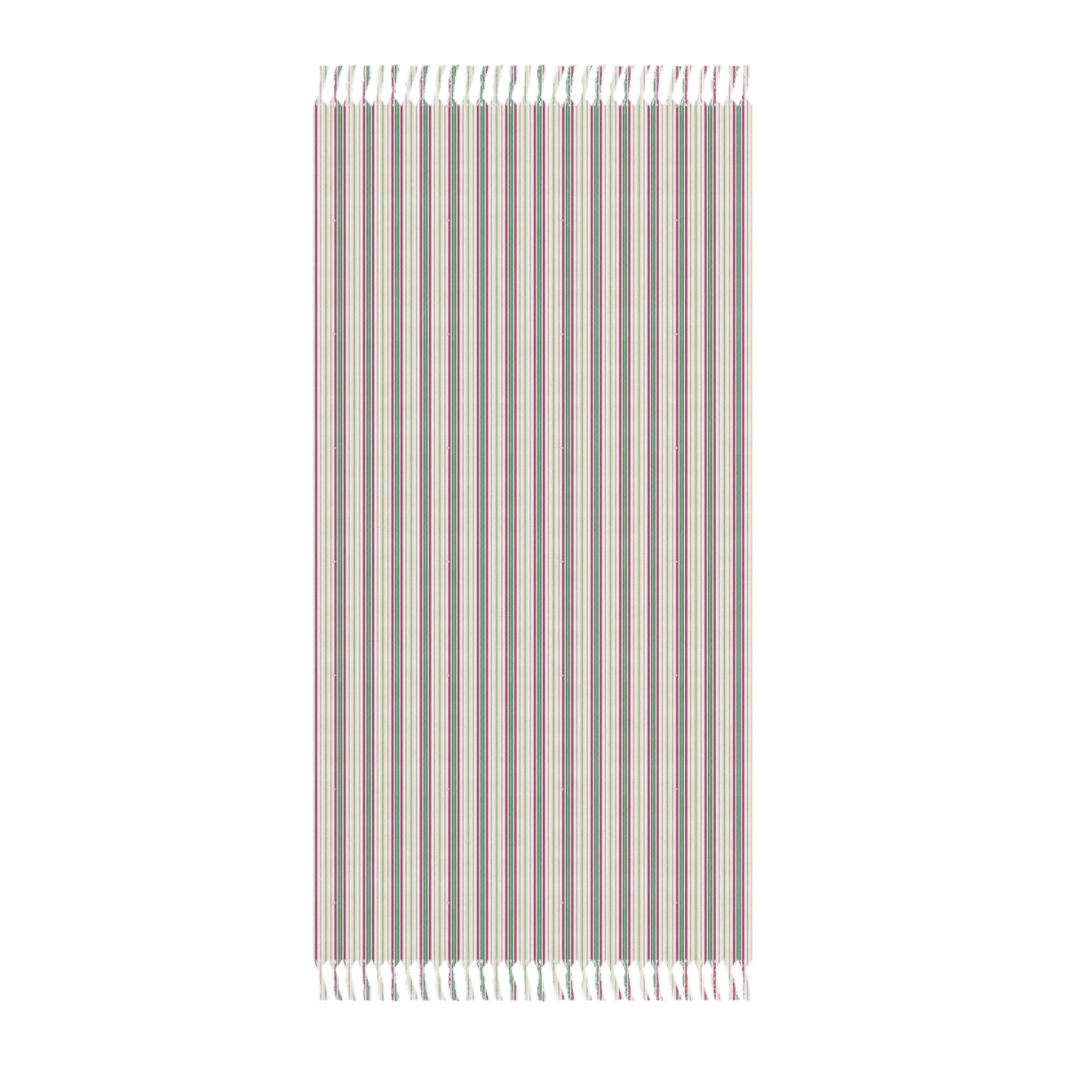 The Dog Mom Club Colonial Stripe Beach Blanket