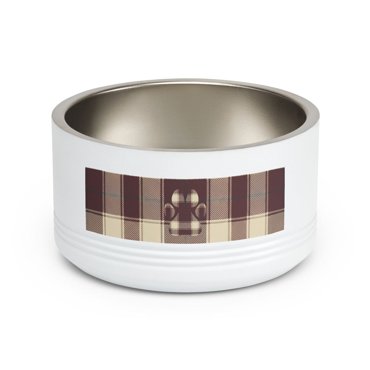 The Country Estate Collection Polar Camel 18oz Dog Bowl | Maroon