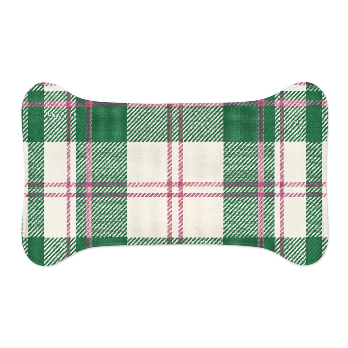 The Dog Mom Club Tartan Feeding Mat