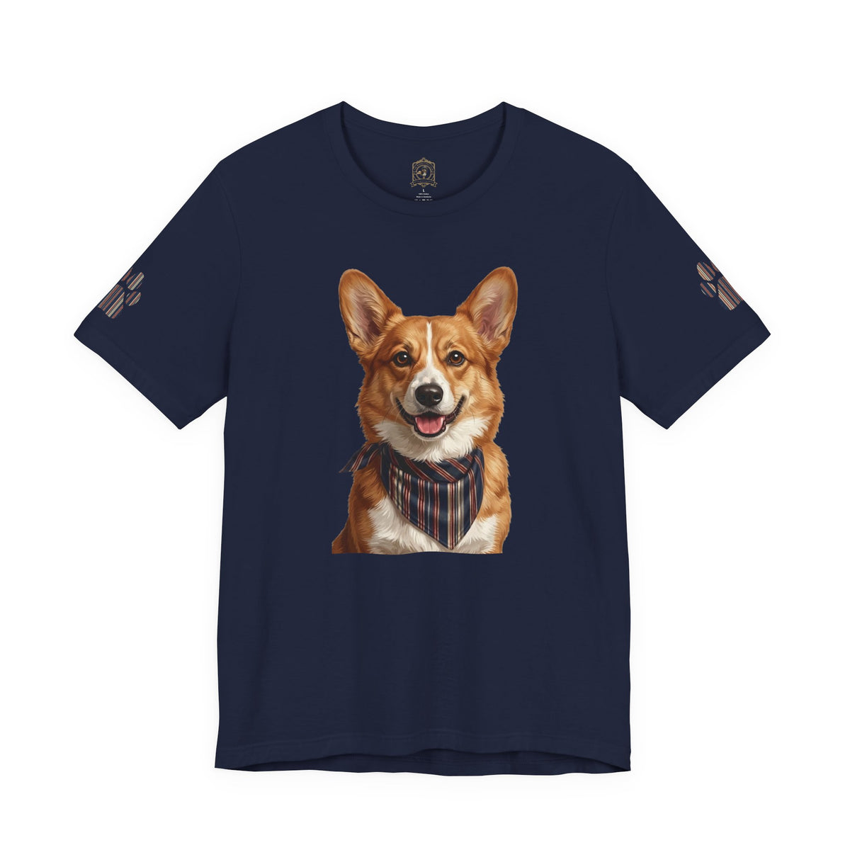 The 1776 Club Corgi Portrait Tee