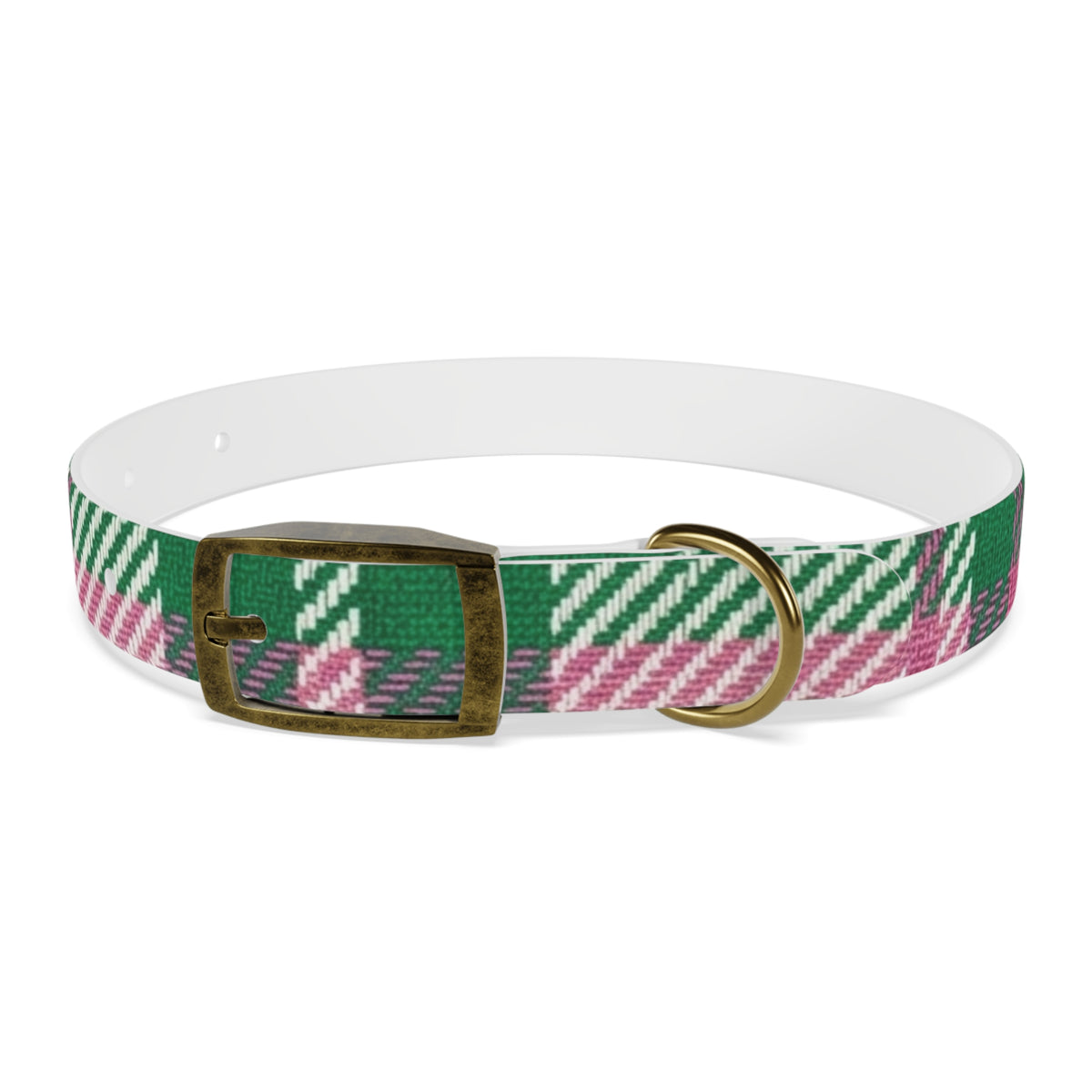 The Dog Mom Club Tartan Collar