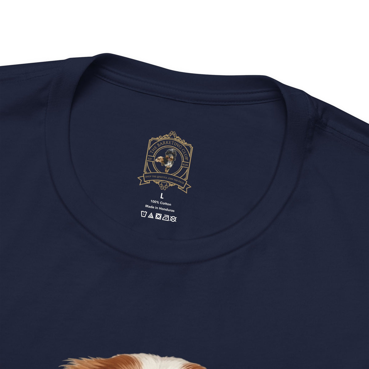 The 1776 Club Cavalier King Charles Spaniel Portrait Tee