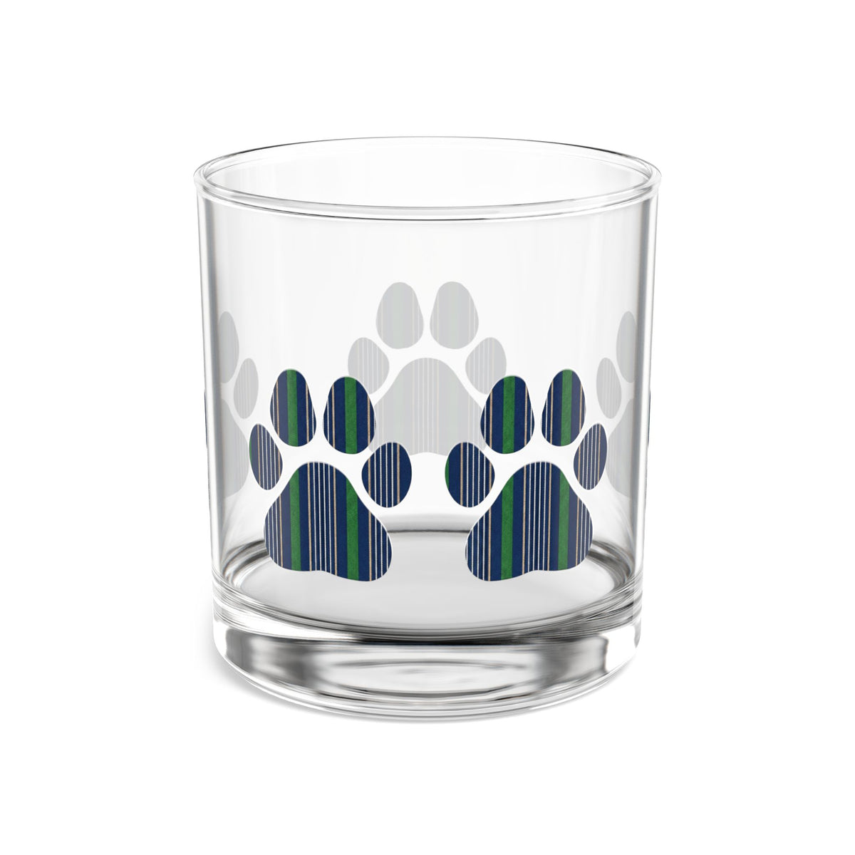 The Dog Dad Club Rocks Glass