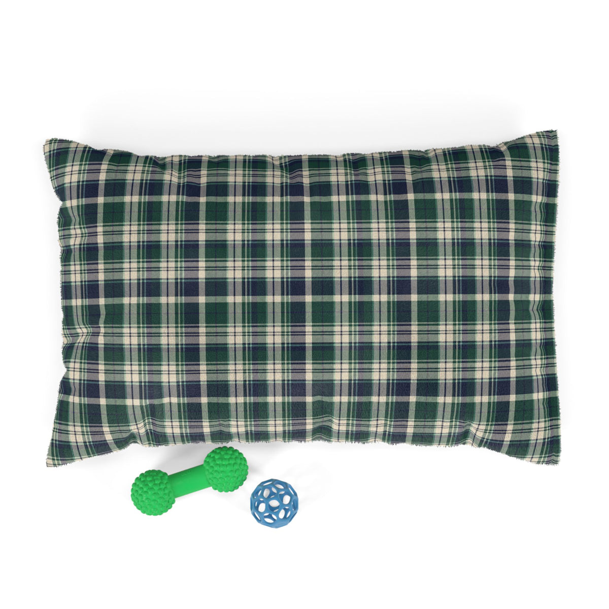 Plaid Dog Bed | Navy | Country Estate Collection