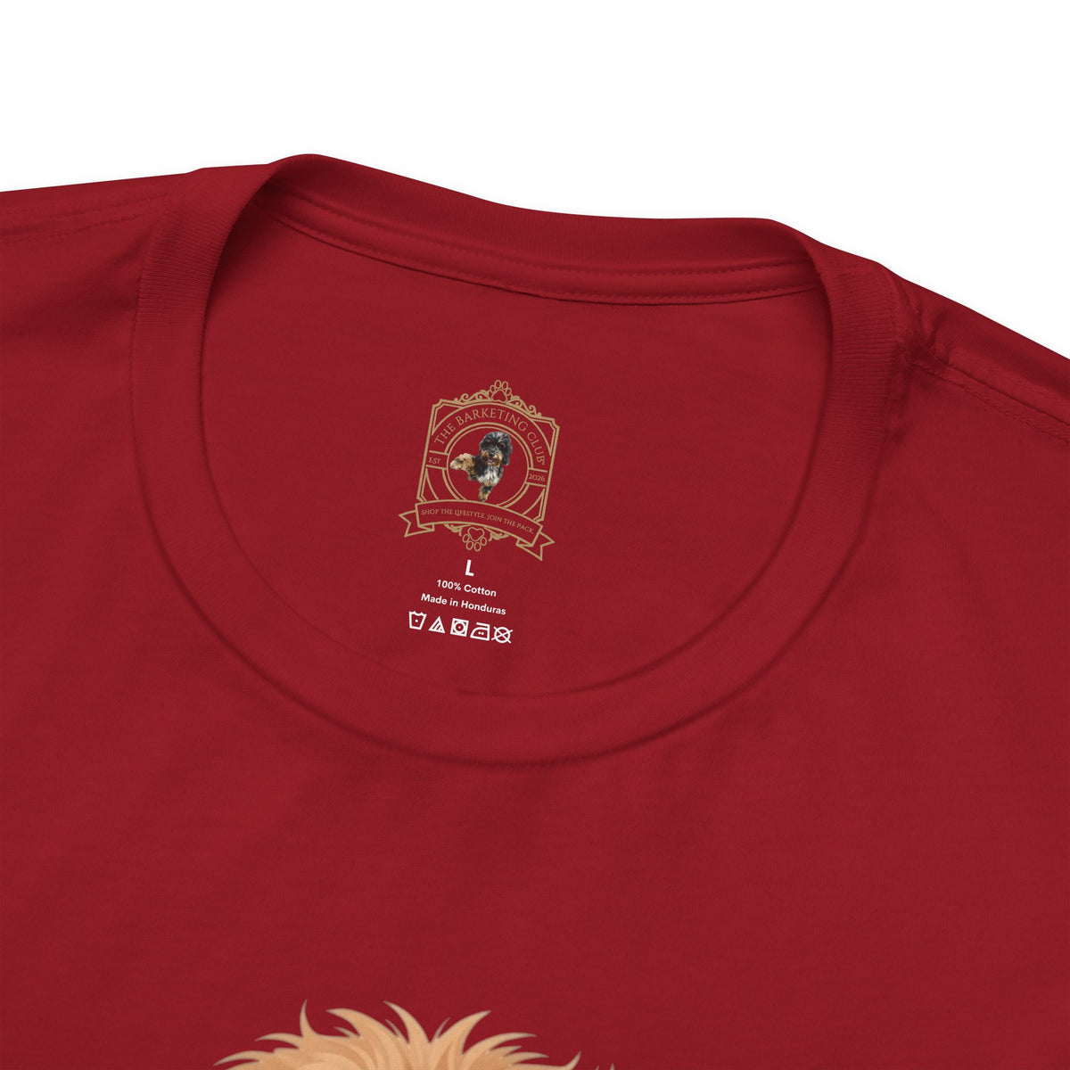 The 1776 Club Goldendoodle Portrait Tee