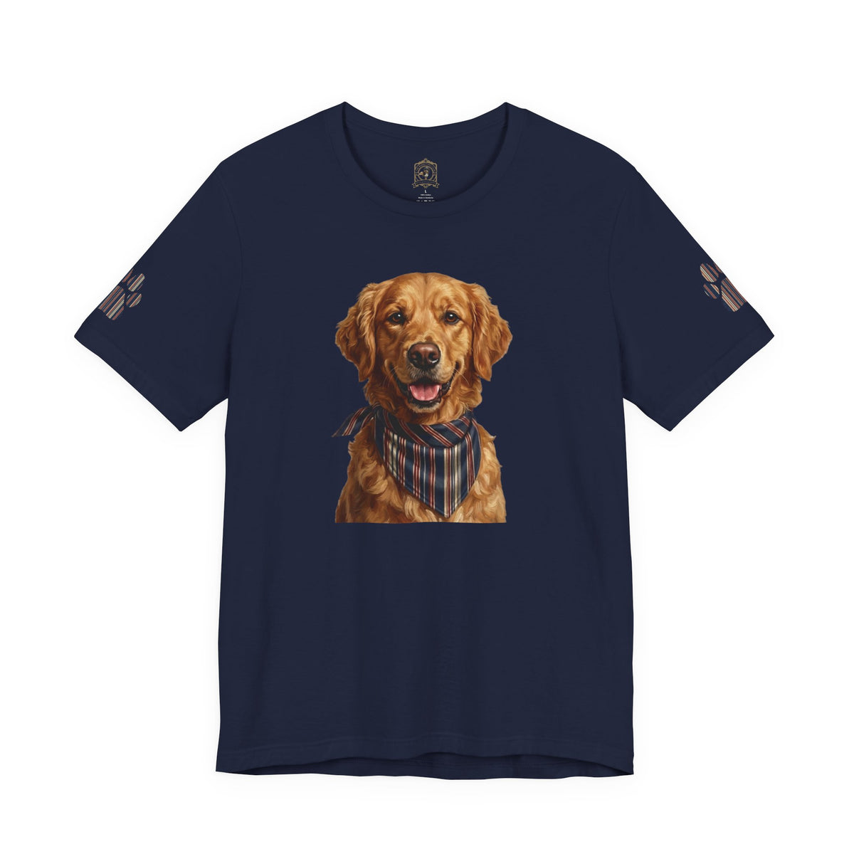 The 1776 Club Golden Retriever Portrait Tee