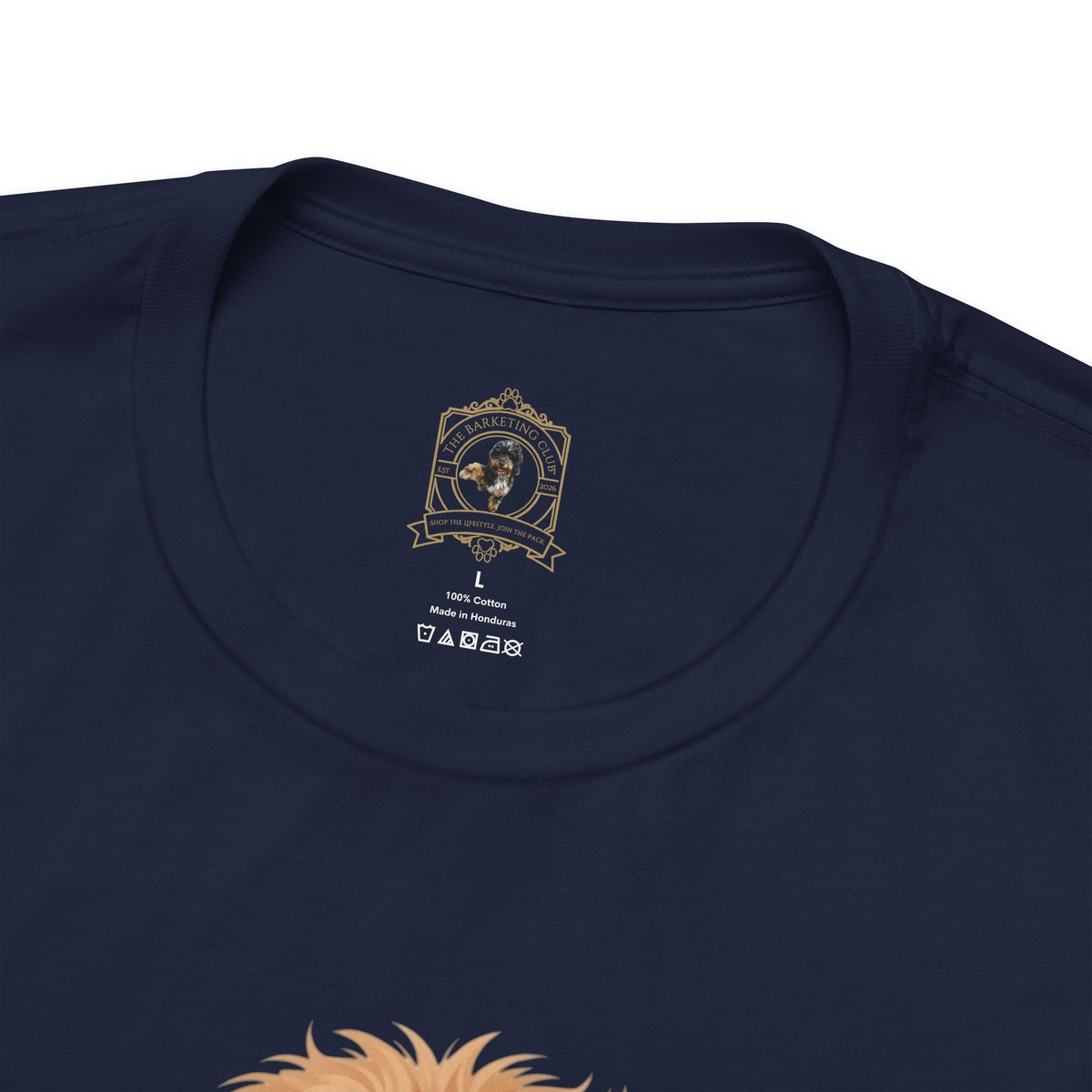 The 1776 Club Goldendoodle Portrait Tee