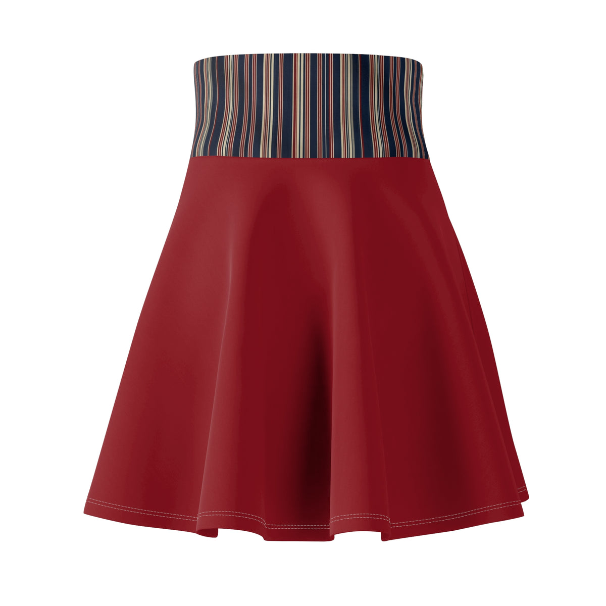 The 1776 Club Skater Skirt | Canvas Red
