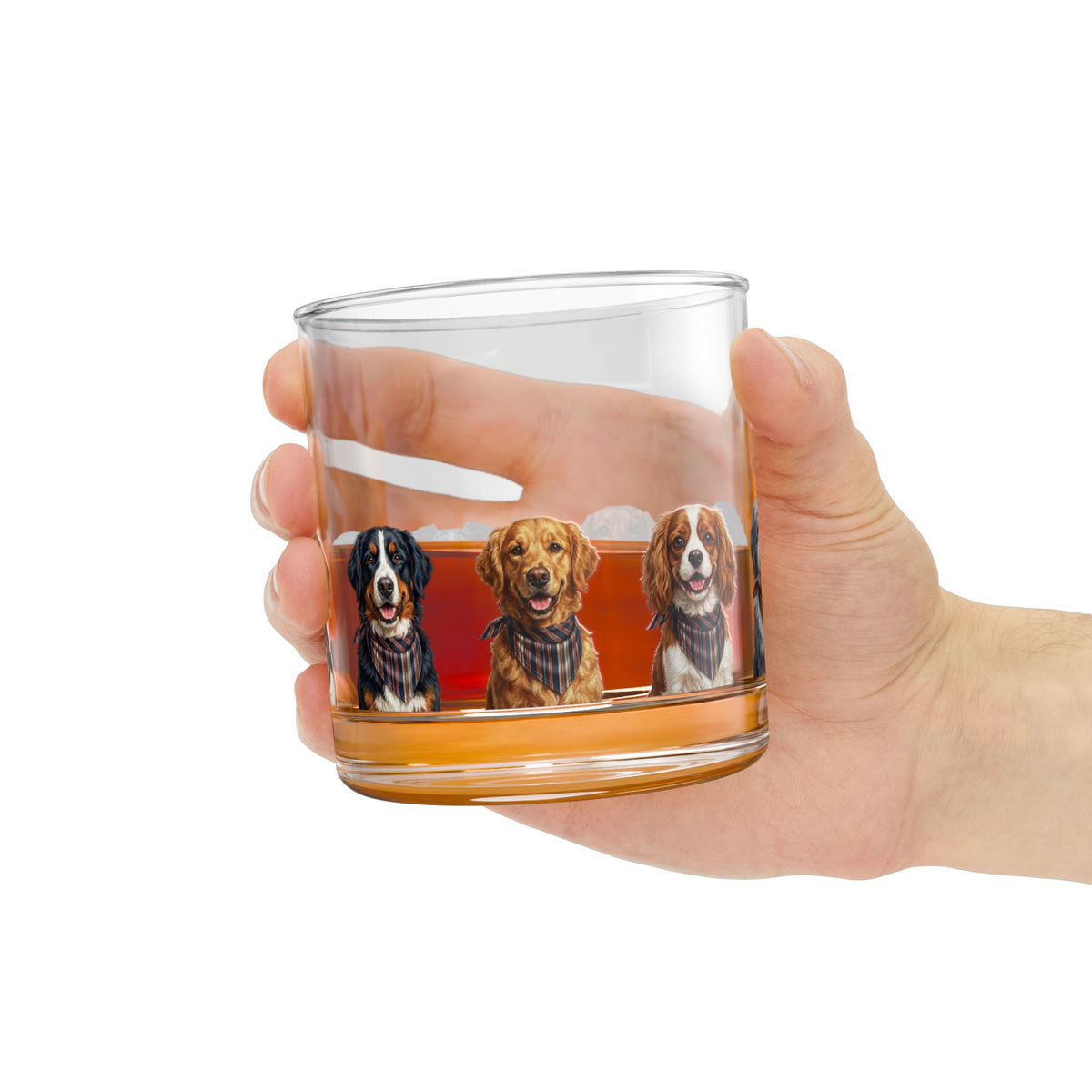 The 1776 Club Rocks Glass - Dog Portraits