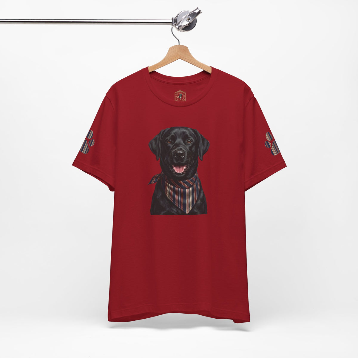 The 1776 Club Black Labrador Portrait Tee