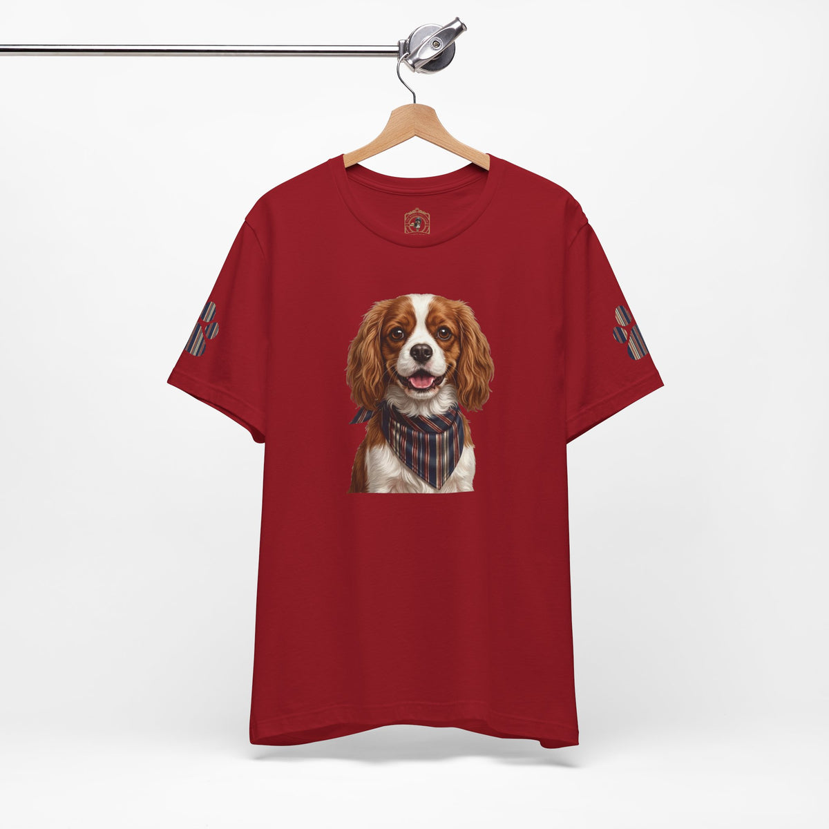 The 1776 Club Cavalier King Charles Spaniel Portrait Tee
