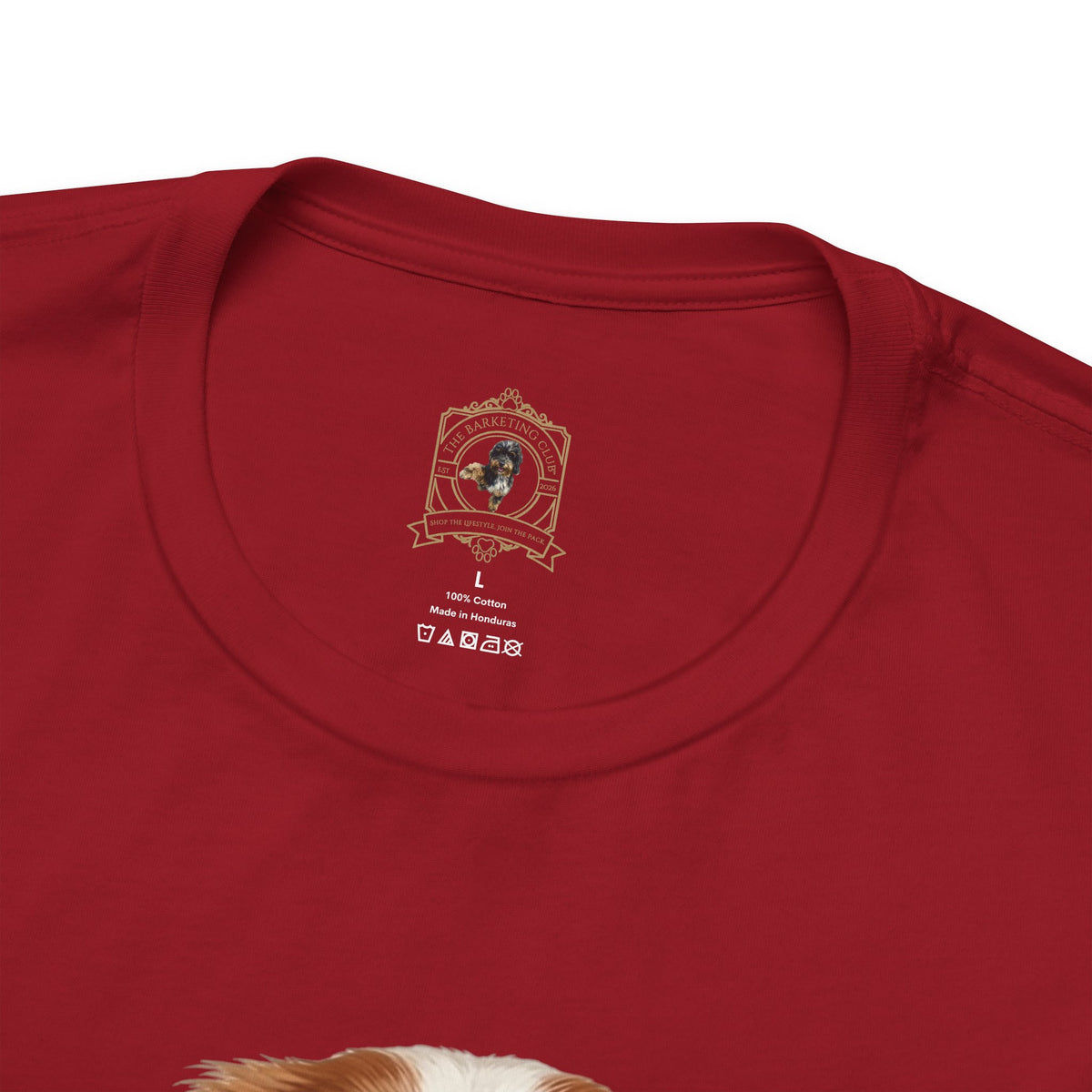 The 1776 Club Cavalier King Charles Spaniel Portrait Tee