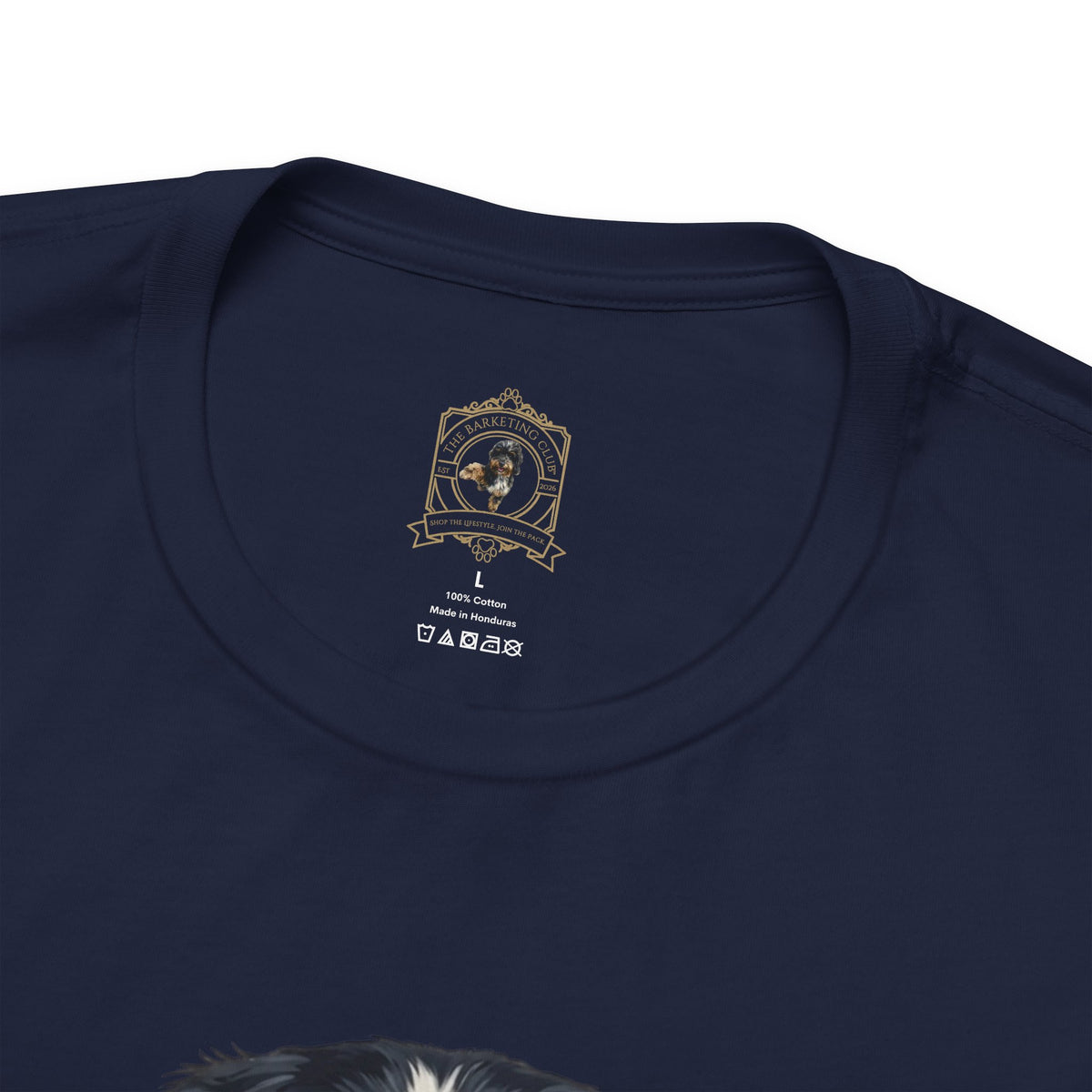The 1776 Club Bernese Mountain Dog Portrait Tee