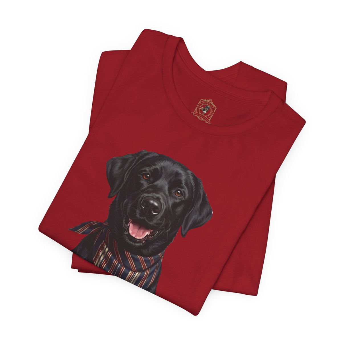 The 1776 Club Black Labrador Portrait Tee