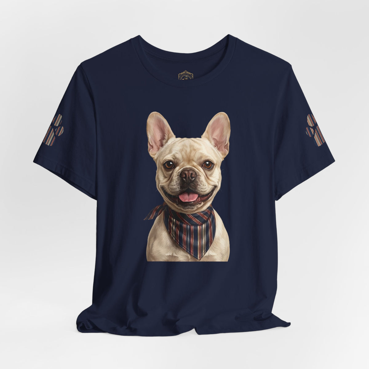 The 1776 Club Cream French Bulldog Portrait Tee