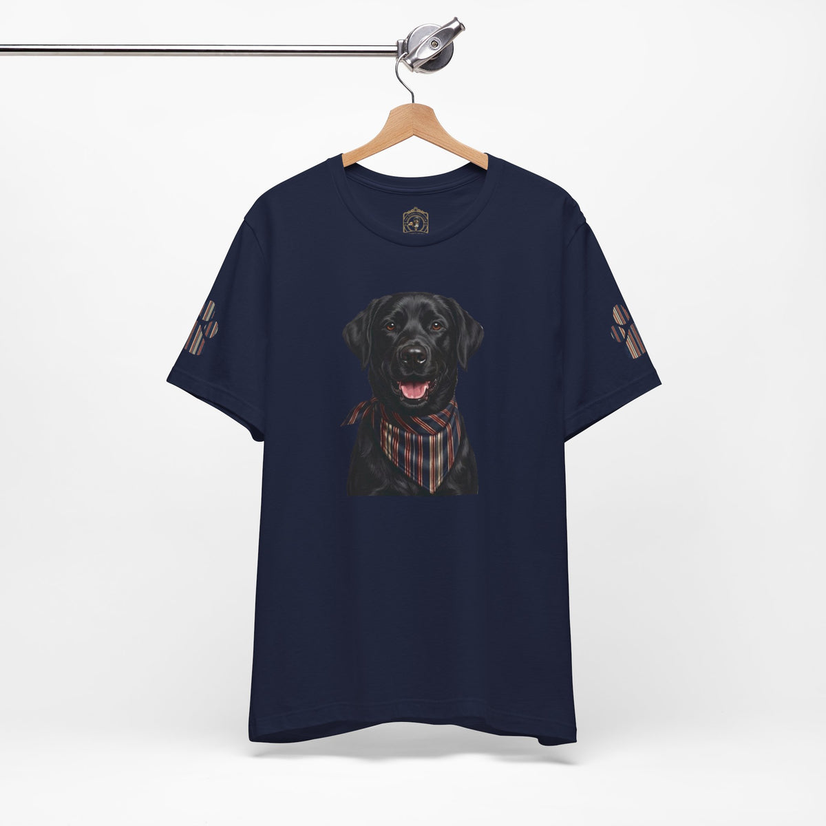 The 1776 Club Black Labrador Portrait Tee