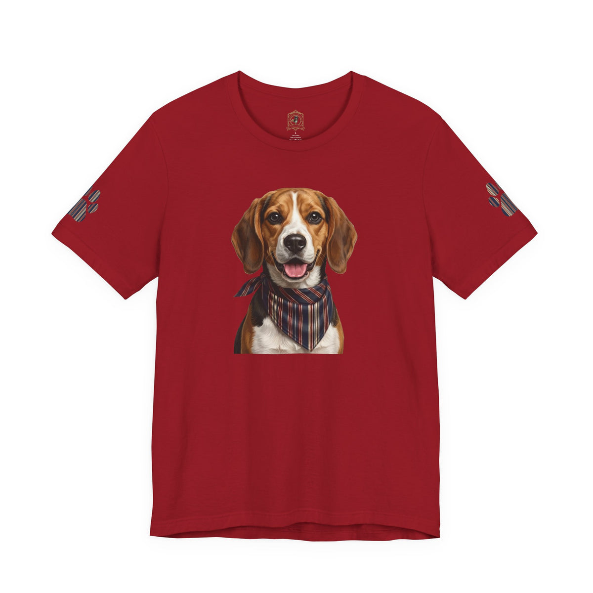 The 1776 Club Beagle Portrait Tee