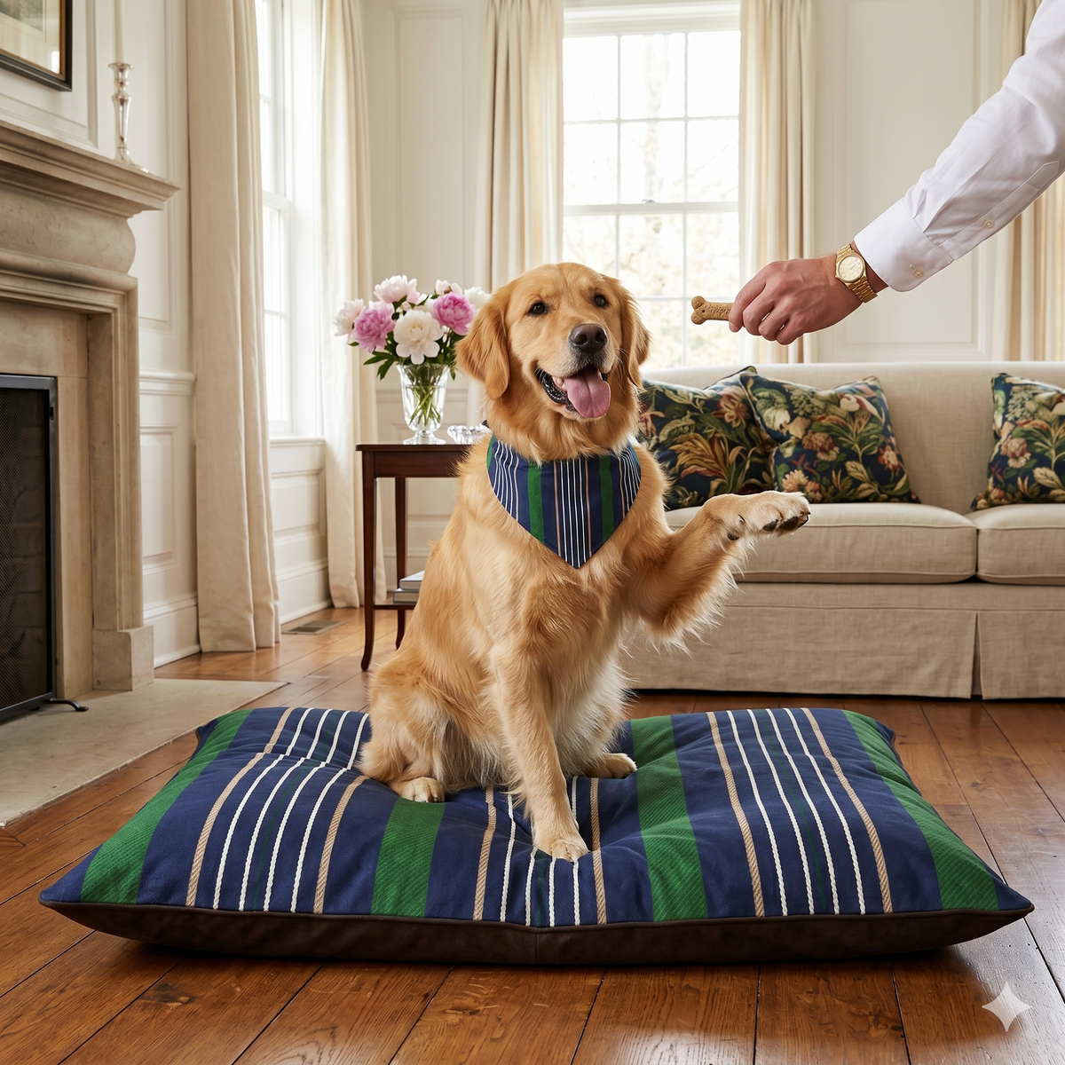 The Dog Dad Club Dog Bed
