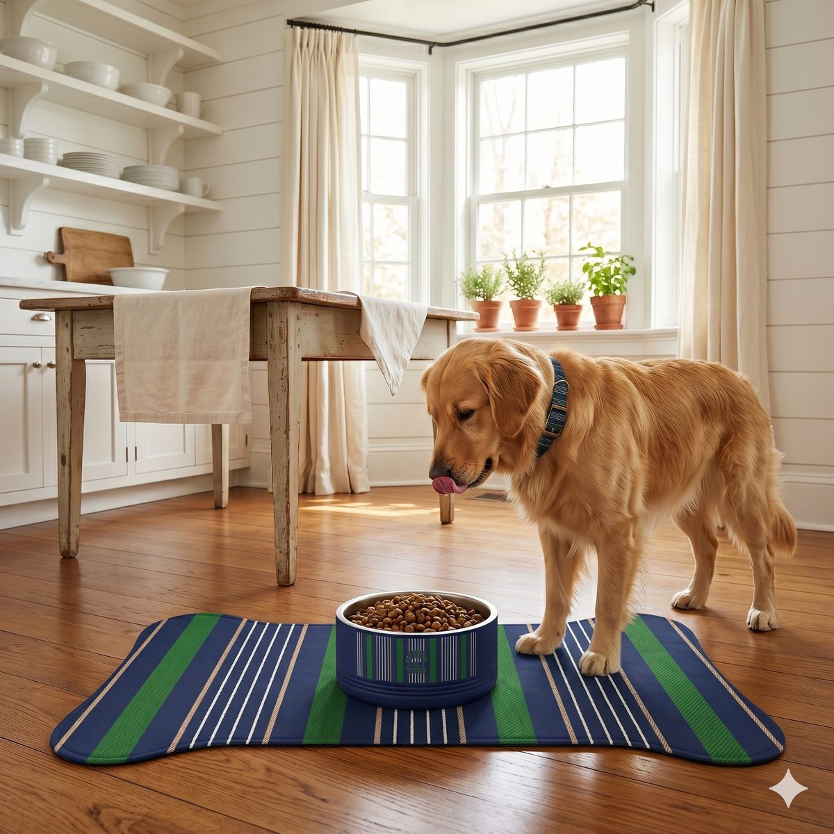 The Dog Dad Club Dog Feeding Mat