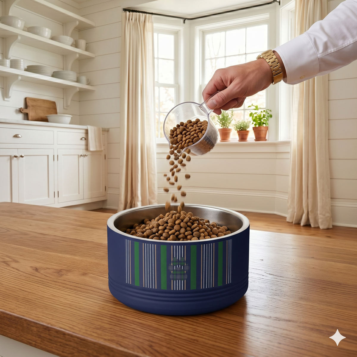 The Dog Dad Club Signature Feeding Bowl