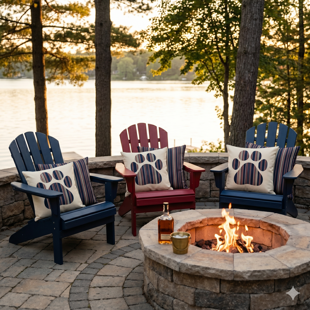 The 1776 Club Outdoor Pillow Cover