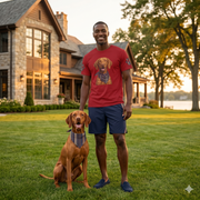 The 1776 Club Vizsla Portrait Tee