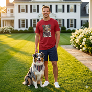 The 1776 Club Australian Shepherd Portrait Tee