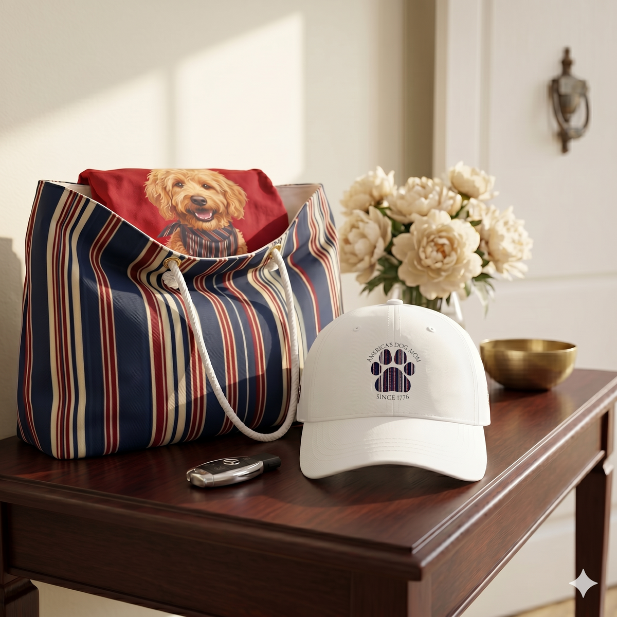 America's Dog Mom Since 1776 Cap