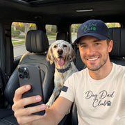 The Dog Dad Club Embroidered Cap | Navy