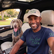 The Dog Dad Club Embroidered Cap | Stone