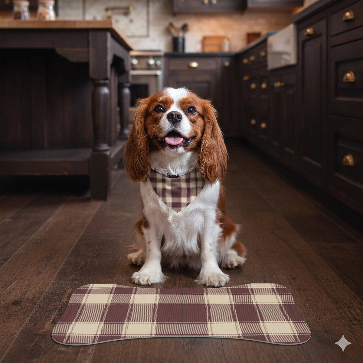The Country Estate Feeding Mat | Maroon