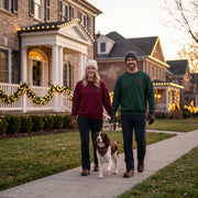 Your New Favorite Holiday Sweatshirt | Forest Green | Garnet